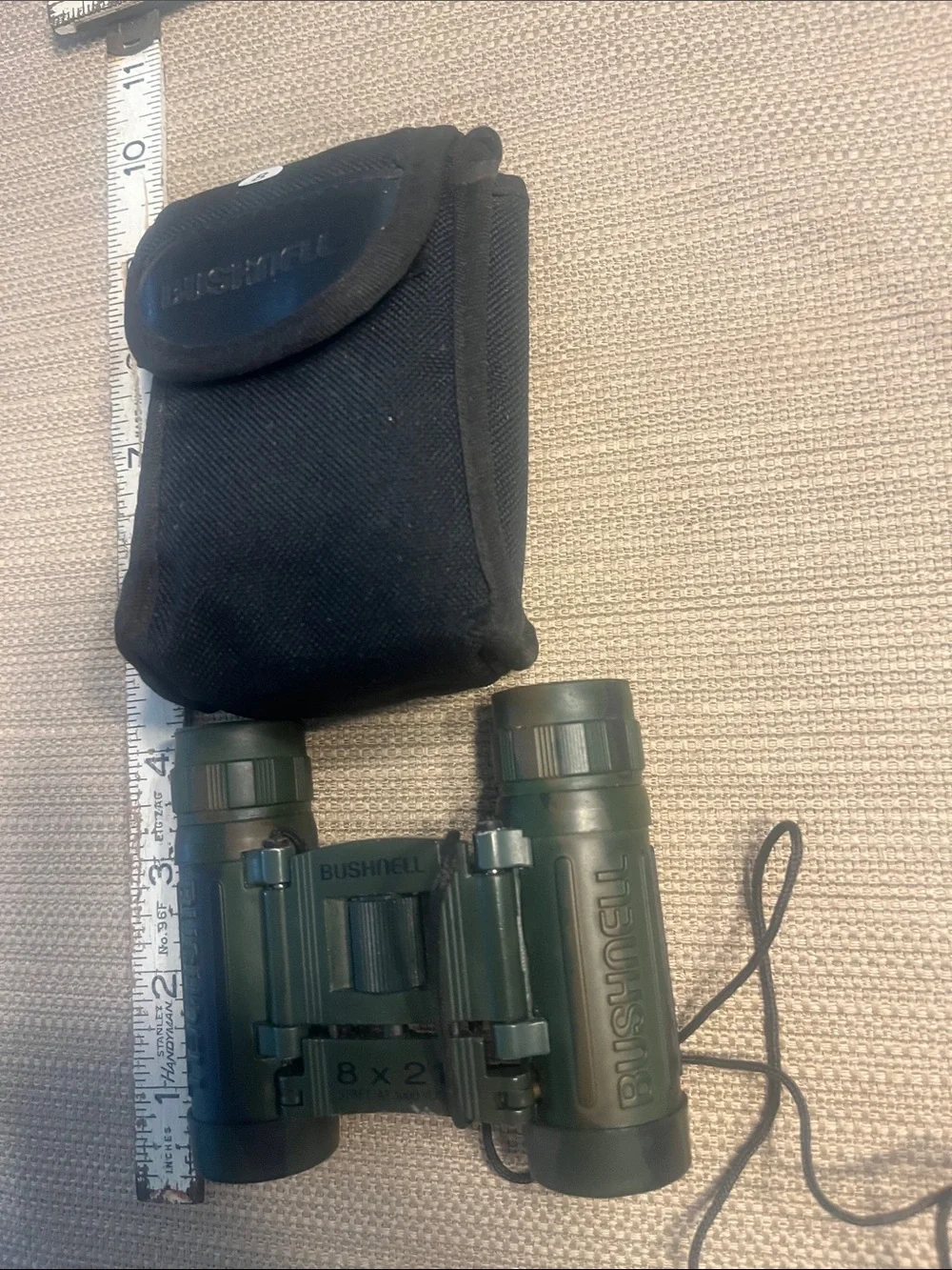 8y  Get this FEER. With any purchase over $20.  Bushnell 8x21 Compact Binoculars